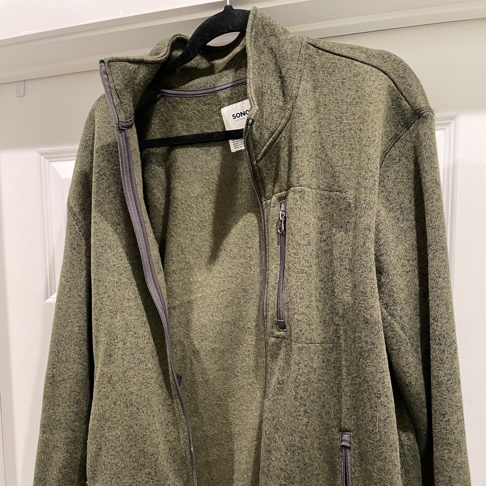 Green sweater